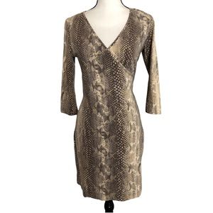 Express snake print dress Sz S/M